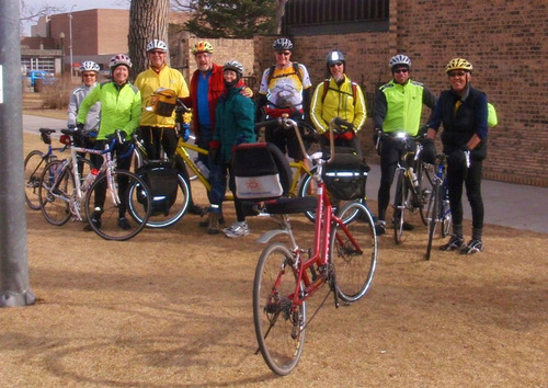 Colorado Springs Cycling Club at Arcacia Park, Colorado Springs, Colorado.